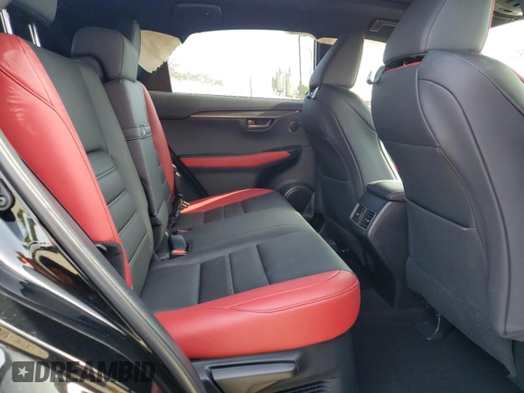 2021 Lexus NX 300 F Sport with VIN JTJSARBZ6M2198757, listed as a Copart auction lot 48591825 with 61,998 mi miles and Salvage title. Bid and sale history available at DreamBid. Image 11.