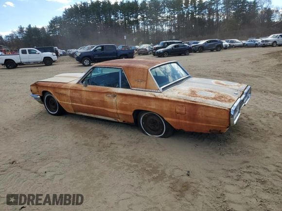 1964 Ford Thunderbird with VIN 4Y83Z162993, listed as a Copart auction lot 79625524 with 173,552 mi miles and Non Repairable. Bid and sale history available at DreamBid. Image 2.