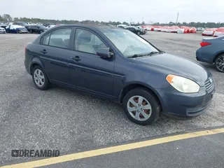 2008 Hyundai Accent GLS with VIN KMHCN46C58U212366, listed as a IAAI auction lot 40748865 with 99,077 mi miles. Bid and sale history available at carsss.com. Image 1.