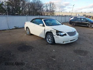 2008 Chrysler Sebring Touring with VIN 1C3LC55R48N294675, listed as a IAAI auction lot 41136142 with 169,654 mi miles and . Bid and sale history available at DreamBid. Image 1.