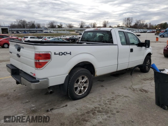 2012 Ford F-150 XL with VIN 1FTFX1EFXCKD58837, listed as a Copart auction lot 85785474 with 174,246 mi miles and Salvage Title. Bid and sale history available at carsss.com. Image 3.