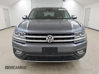 2018 Volkswagen Atlas SEL z VIN 1V2MR2CAXJC525671, wystawiony jako Copart lot #62485185 z przebiegiem 123 367 mil mil oraz Czysty tytuł • Clean title. Historia ofert i sprzedaży dostępna na DreamBid. Obrazek 5.