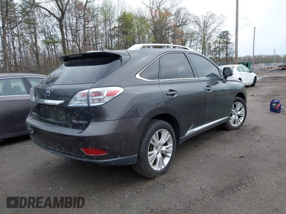 2010 Lexus RX 450h with VIN JTJBC1BA5A2408301, listed as a IAAI auction lot 41933774 with 264,134 mi miles and . Bid and sale history available at DreamBid. Image 4.