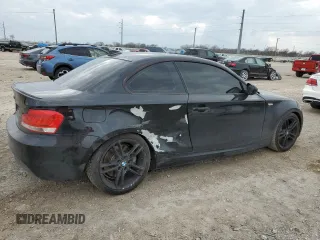 2012 BMW 1 Series 135i with VIN WBAUC9C5XCVM13083, listed as a Copart auction lot 47452225 with 81,786 mi miles and Salvage title. Bid and sale history available at DreamBid. Image 3.