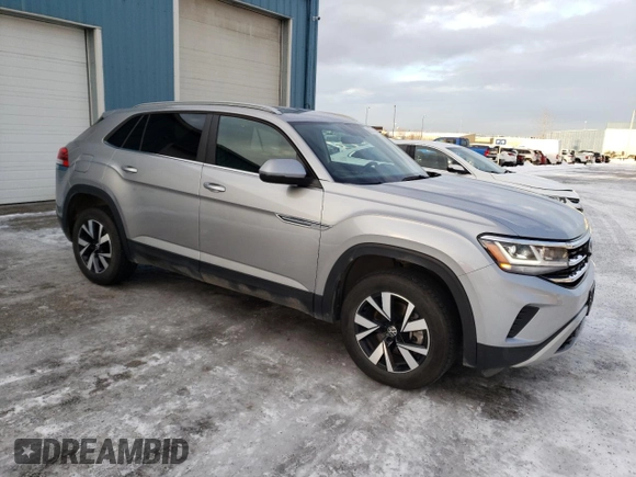 2021 Volkswagen Atlas SE with VIN 1V2LC2CA8MC240386, listed as a Copart auction lot 79628244 with 32,747 mi miles and Clean title. Bid and sale history available at DreamBid. Image 4.