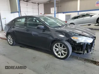2013 Dodge Dart SXT with VIN 1C3CDFBA7DD334829, listed as a Copart auction lot 78095854 with 115,216 mi miles and Salvage Title. Bid and sale history available at carsss.com. Image 4.