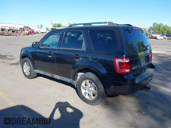 2011 Ford Escape Limited with VIN 1FMCU9EGXBKB66282, listed as a IAAI auction lot 42177063 with 244,515 mi miles. Bid and sale history available at carsss.com. Image 3.
