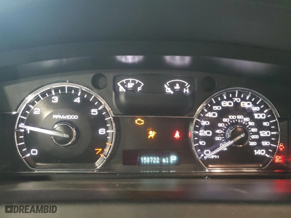 2009 Lincoln MKS with VIN 1LNHM93R99G619461, listed as a Copart auction lot 68281524 with 158,722 mi miles and Salvage Title. Bid and sale history available at carsss.com. Image 9.