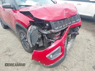 2020 Jeep Compass Trailhawk with VIN 3C4NJDDB5LT166656, listed as a IAAI auction lot 42184661 with 131,080 mi miles and . Bid and sale history available at DreamBid. Image 6.