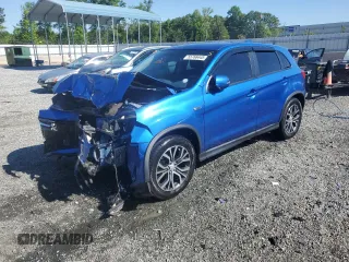 2019 Mitsubishi Outlander ES with VIN JA4AP3AU1KU034182, listed as a Copart auction lot 55766445 with 64,971 mi miles and Salvage title. Bid and sale history available at DreamBid. Image 1.