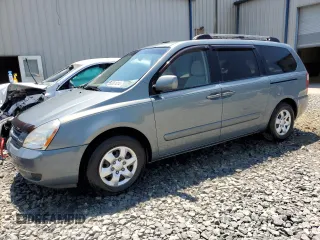 2008 Kia Sedona LX with VIN KNDMB233186248098, listed as a Copart auction lot 50061414 with 235,832 mi miles and Clean Title. Bid and sale history available at carsss.com. Image 1.