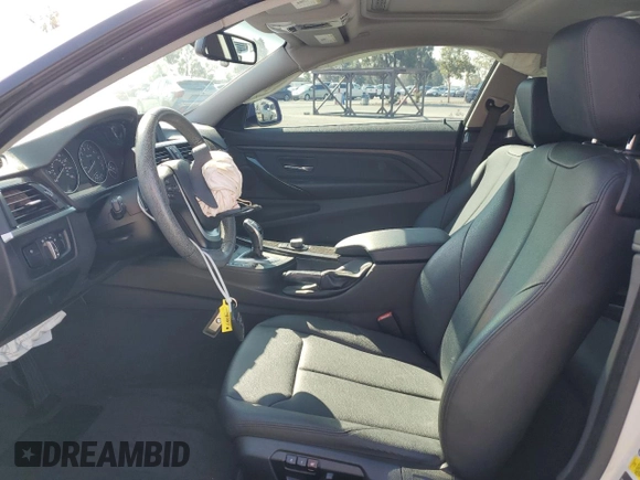 2015 BMW 4 Series 428i with VIN WBA3N7C58FK223086, listed as a Copart auction lot 54985015 with 115,857 mi miles and Salvage Title. Bid and sale history available at DreamBid. Image 7.