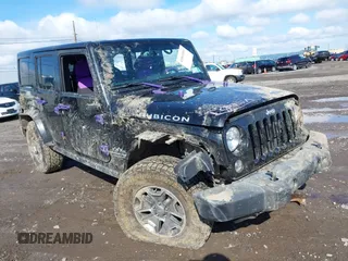 2018 Jeep Wrangler Unlimited Rubicon Recon with VIN 1C4HJWFG1JL915740, listed as a IAAI auction lot 41965305 with 73,035 mi miles and . Bid and sale history available at DreamBid. Image 1.