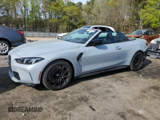 2025 BMW M4 with VIN WBS43BA05SCS49472, listed as a Copart auction lot 50569725 with 932 mi miles and Salvage title. Bid and sale history available at DreamBid. Image 1.