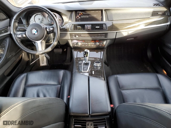 2015 BMW 5 Series 535i xDrive with VIN WBA5B3C53FD540384, listed as a Copart auction lot 44807735 with 106,707 mi miles and Salvage Title. Bid and sale history available at carsss.com. Image 8.