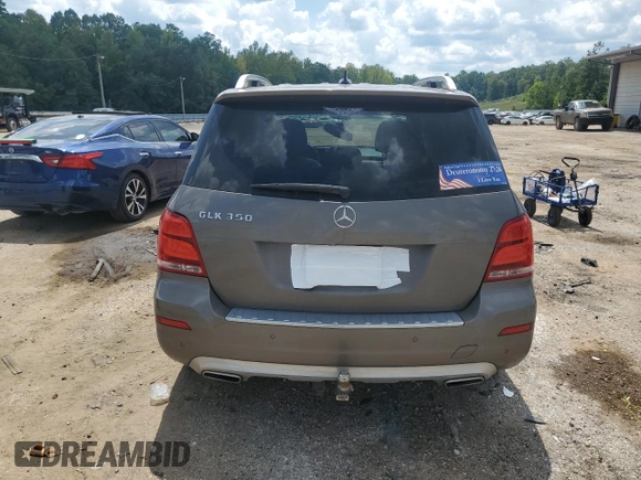 2015 Mercedes-Benz GLK 350 with VIN WDCGG5HB9FG344255, listed as a Copart auction lot 68903914 with 120,113 mi miles and Salvage Title. Bid and sale history available at DreamBid. Image 6.
