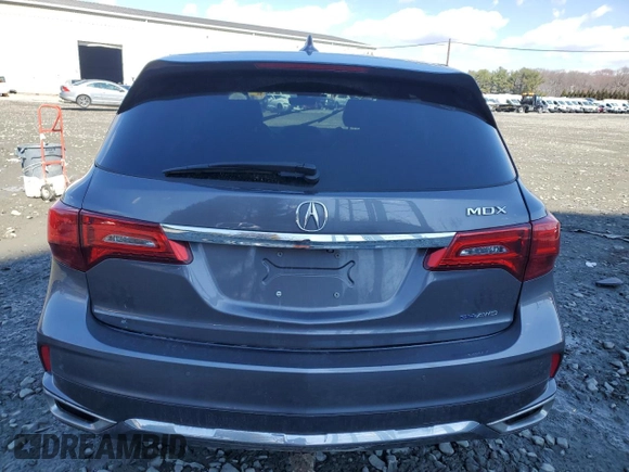2019 Acura MDX Sport Hybrid w/Technology Pkg with VIN 5J8YD7H50KL000227, listed as a Copart auction lot 50517235 with 86,819 mi miles and Salvage Title. Bid and sale history available at carsss.com. Image 6.