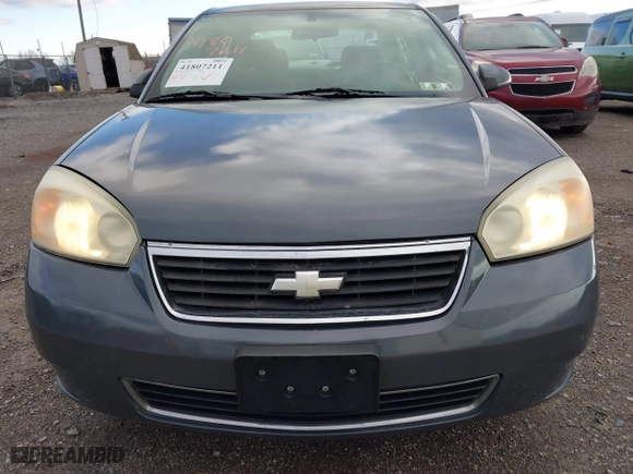 2007 Chevrolet Malibu LT w/2LT with VIN 1G1ZT57N47F255375, listed as a IAAI auction lot 41807211 with 160,997 mi miles. Bid and sale history available at carsss.com. Image 6.