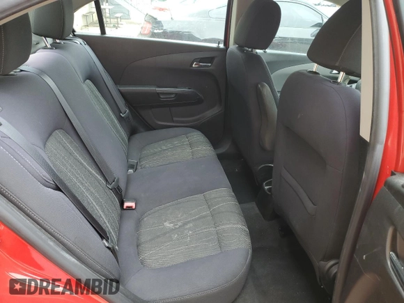 2012 Chevrolet Sonic LT z VIN 1G1JC5SH3C4217821, wystawiony jako Copart lot #51443435 z przebiegiem 95 851 mil mil oraz Nie do naprawy • Non repairable. Historia ofert i sprzedaży dostępna na DreamBid. Obrazek 10.