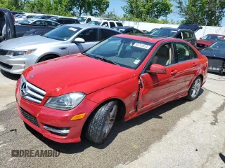 2012 Mercedes-Benz C 250 Sport with VIN WDDGF4HB8CA730561, listed as a Copart auction lot 62416174 with 167,186 mi miles and Non Repairable. Bid and sale history available at DreamBid. Image 1.