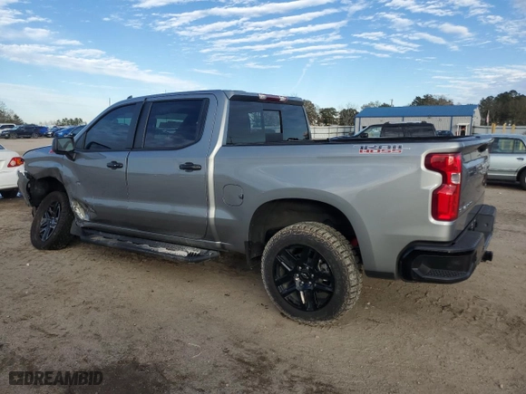 2024 Chevrolet Silverado 1500 LT Trail Boss with VIN 3GCUDFE87RG218100, listed as a Copart auction lot 88508605 with 7,245 mi miles and Salvage Title. Bid and sale history available at carsss.com. Image 2.