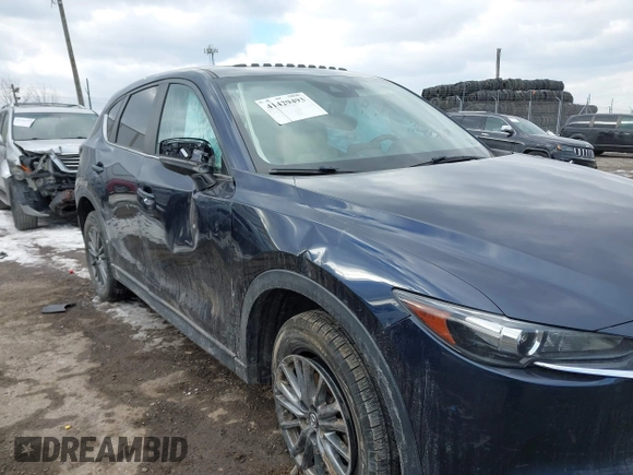 2017 Mazda CX-5 Touring with VIN JM3KFBCL7H0218027, listed as a IAAI auction lot 41429493 with 1 mi miles. Bid and sale history available at carsss.com. Image 6.