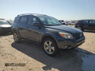 2008 Toyota RAV4 Sport with VIN JTMZK32V686012237, listed as a Copart auction lot 49598885 with 193,871 mi miles and Salvage title. Bid and sale history available at DreamBid. Image 4.