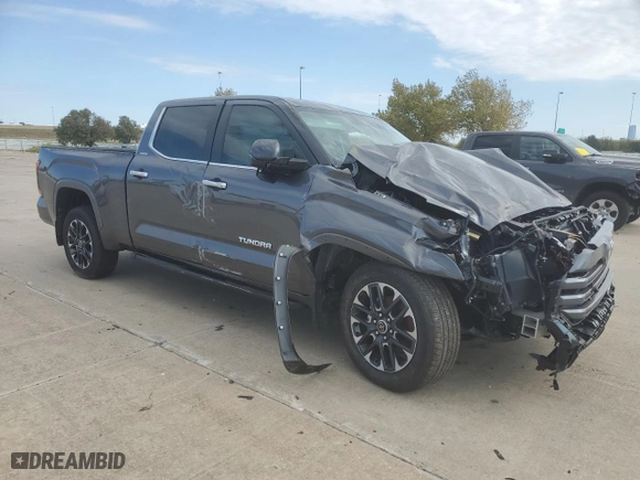 2024 Toyota Tundra 4WD Limited with VIN 5TFJA5EC9RX028899, listed as a Copart auction lot 78833044 with 0 mi miles and Salvage Title. Bid and sale history available at carsss.com. Image 4.