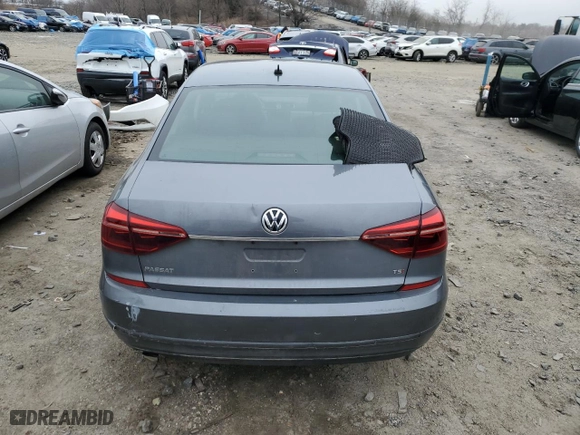 2017 Volkswagen Passat 1.8T S with VIN 1VWAT7A30HC008605, listed as a Copart auction lot 46141915 with 128,358 mi miles and Salvage Title. Bid and sale history available at carsss.com. Image 6.