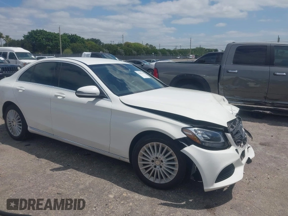 2017 Mercedes-Benz C 300 with VIN 55SWF4JB6HU186221, listed as a IAAI auction lot 42097933 with 102,901 mi miles and . Bid and sale history available at carsss.com. Image 1.