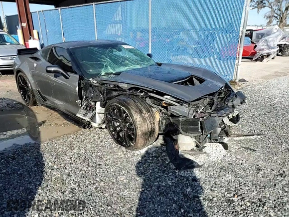 2016 Chevrolet Corvette Z06 3LZ with VIN 1G1YU2D64G5606750, listed as a Copart auction lot 85672634 with 52,227 mi miles and Salvage Title. Bid and sale history available at carsss.com. Image 14.