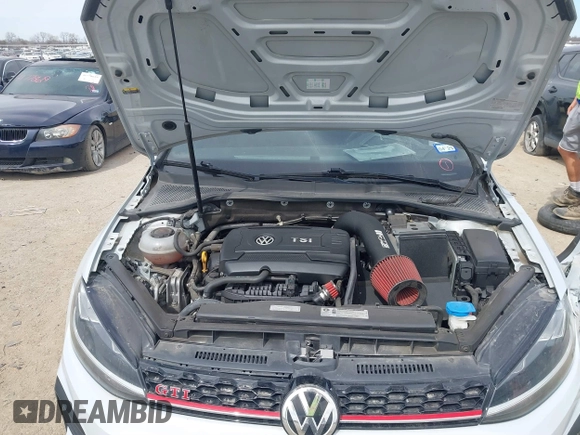 2019 Volkswagen GTI S z VIN 3VW6T7AU5KM020317, wystawiony jako IAAI lot #41790449 z przebiegiem 71 195 mil mil oraz . Historia ofert i sprzedaży dostępna na DreamBid. Obrazek 10.