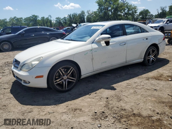 2009 Mercedes-Benz CLS 550 with VIN WDDDJ72X09A144730, listed as a Copart auction lot 62797235 with 116,924 mi miles and Salvage title. Bid and sale history available at DreamBid. Image 1.