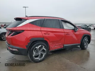 2023 Hyundai Tucson SEL with VIN 5NMJF3AE7PH229865, listed as a Copart auction lot 43739155 with 32,018 mi miles and Salvage Title. Bid and sale history available at carsss.com. Image 3.