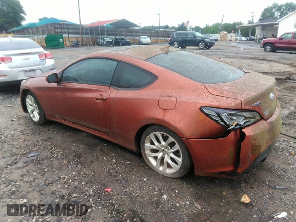 2013 Hyundai Genesis Coupe Premium z VIN KMHHT6KD5DU090317, wystawiony jako IAAI lot #42353888 z przebiegiem 156 637 mil mil oraz . Historia ofert i sprzedaży dostępna na DreamBid. Obrazek 3.