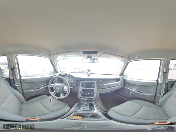 2010 Jeep Commander Sport with VIN 1J4RG4GK0AC128959, listed as a Copart auction lot 43027505 with 144,994 mi miles and Salvage Title. Bid and sale history available at carsss.com. Image 13.