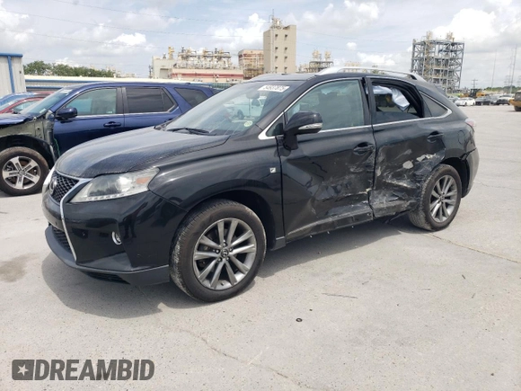 2015 Lexus RX 350 with VIN 2T2BK1BA1FC259489, listed as a Copart auction lot 54937875 with 75,939 mi miles and Salvage Title. Bid and sale history available at DreamBid. Image 1.