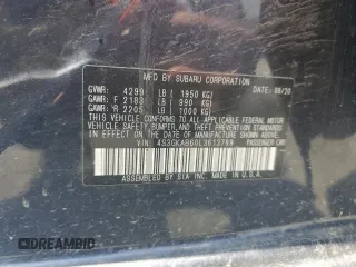 2020 Subaru Impreza with VIN 4S3GKAB60L3613769, listed as a Copart auction lot 61365885 with 78,488 mi miles and Salvage title. Bid and sale history available at DreamBid. Image 12.