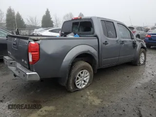 2017 Nissan Frontier SV with VIN 1N6AD0EV8HN728268, listed as a Copart auction lot 88849555 with 62,870 mi miles and Salvage title. Bid and sale history available at DreamBid. Image 3.