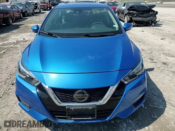 2021 Nissan Versa SV z VIN 3N1CN8EV2ML892619, wystawiony jako Copart lot #53611595 z przebiegiem 80 361 mil mil oraz Szkoda całkowita • Salvage title. Historia ofert i sprzedaży dostępna na DreamBid. Obrazek 11.