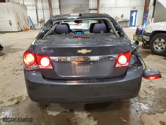 2013 Chevrolet Cruze LS with VIN 1G1PA5SH5D7222809, listed as a Copart auction lot 52110165 with 163,953 mi miles and Clean Title. Bid and sale history available at carsss.com. Image 6.
