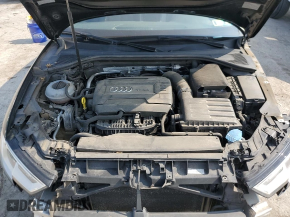 2017 Audi A3 Sedan Premium with VIN WAUB8GFF0H1020712, listed as a Copart auction lot 56914544 with 64,628 mi miles. Bid and sale history available at carsss.com. Image 11.