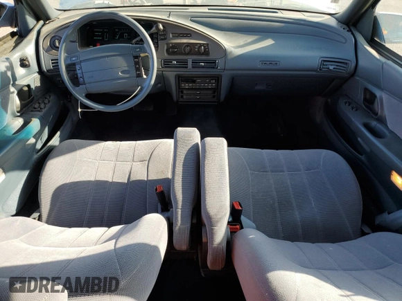 1993 Ford Taurus with VIN 1FACP5216PG197713, listed as a Copart auction lot 80982424 with 79,330 mi miles and Salvage title. Bid and sale history available at DreamBid. Image 8.