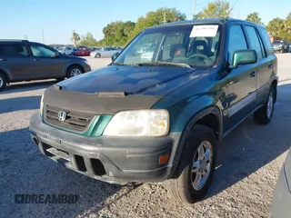 2001 Honda CR-V EX with VIN JHLRD18661C049197, listed as a IAAI auction lot 41795350 with 216,746 mi miles. Bid and sale history available at carsss.com. Image 2.