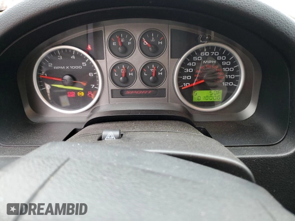 2007 Ford F-150 XL with VIN 1FTPX12567KC10061, listed as a Copart auction lot 82025494 with 81,800 mi miles and Salvage Title. Bid and sale history available at DreamBid. Image 9.