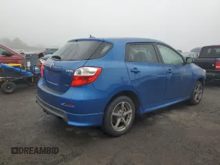2009 Toyota Matrix S with VIN 2T1LE40E29C011912, listed as a Copart auction lot 57103465 with 128,900 mi miles and Salvage title. Bid and sale history available at DreamBid. Image 3.