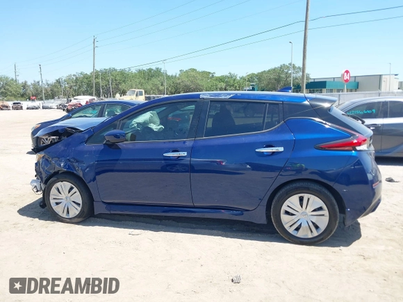 2022 Nissan LEAF S z VIN 1N4AZ1BV3NC564052, wystawiony jako IAAI lot #42146270 z przebiegiem 40 954 mil mil oraz . Historia ofert i sprzedaży dostępna na DreamBid. Obrazek 15.