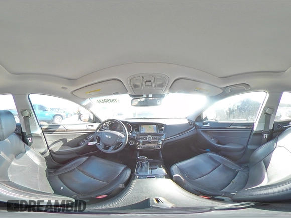 2016 Kia Cadenza Premium with VIN KNALN4D75G5220922, listed as a Copart auction lot 75890434 with 97,541 mi miles and Salvage Title. Bid and sale history available at carsss.com. Image 14.