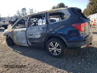 2017 Honda Pilot EX with VIN 5FNYF6H32HB008391, listed as a Copart auction lot 47603075 with Not Provided miles and Non Repairable. Bid and sale history available at DreamBid. Image 2.
