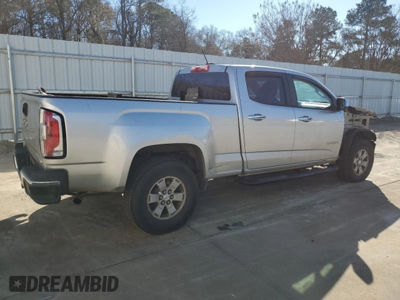2015 GMC Canyon 2WD with VIN 1GTG5AE38F1156671, listed as a Copart auction lot 85194924 with 123,597 mi miles and Salvage Title. Bid and sale history available at DreamBid. Image 3.